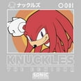 thumbnail image 2 of Mens Sonic the Hedgehog Knuckles Portrait Tank Top, 2 of 5
