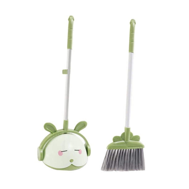 Herramientas de limpieza para niños Juguete de limpieza para niños Regalos navideños Little Housekeeping Juego de escobas verdes