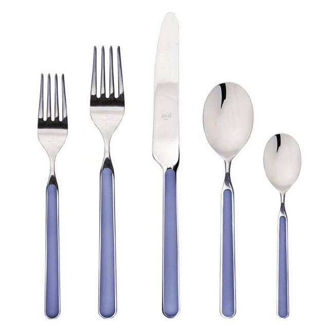Mepra 10D722005 Stainless Steel Fantasia Place Set, Lavender - 5 Piece