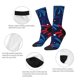 thumbnail image 4 of Balery Red White Blue Fireworks Calcetas Largas con Estampado para Hombre y Mujer – Suaves y Transpirables, Talla Única (US 5-11), 4 of 6