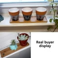 thumbnail image 3 of Mini Rectangle Plant Pot Tray, Protect Furniture From Moisture, Exquisite Craft For Your Garden Needs, Decorative And Functional, 3 of 5