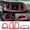 Red, variant on Red ABS Interior Car Center AC Air Conditioner Outlet Vent Cover Trim for Dodge Challenger 2015-2023