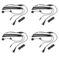 thumbnail image 1 of 4X V3 V6 V8 V1098a V5s Auriculares con Casco Bluetooth Cable de Conexion Especial para UV-5R UV-82 GT-3 Radio Bidireccional, 1 of 8