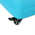 thumbnail image 6 of Larry Outdoor Concrete Square 80lb Umbrella Base with Steel Umbrella Holder, Teal, 6 of 7