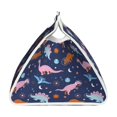 thumbnail image 3 of Kdxio Dinosaur Print Tissue Box Cover,Modern PU Leather Rectangular Tissue Box Holder for Bathroom Living Room Bedroom Office Desk Car Home, 3 of 9