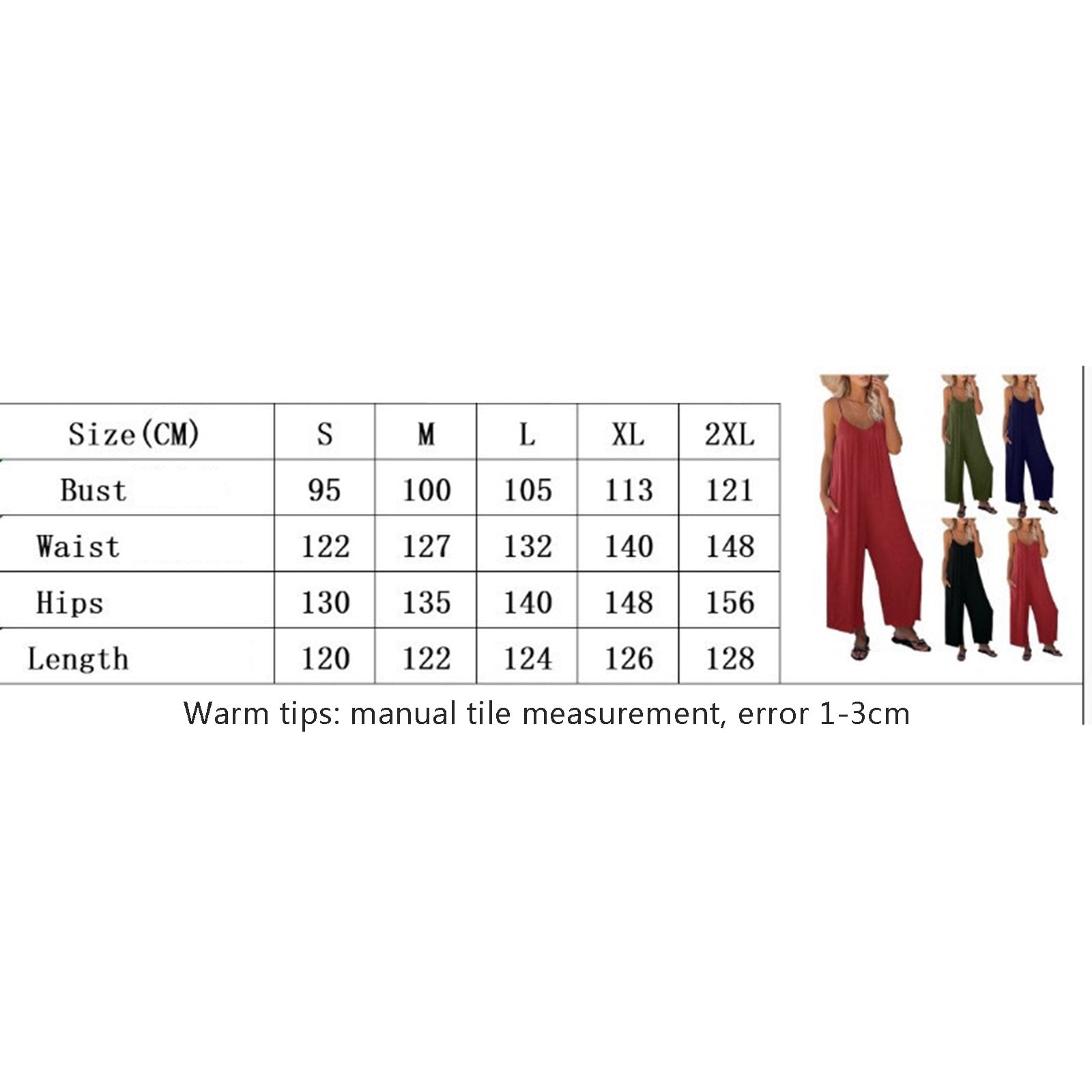  Tongmingyun Womens Casual Sleeveless Jumpsuits Spaghetti Strap  Loose Romper Long Pants with Pockets : Clothing, Shoes & Jewelry