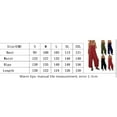 thumbnail image 4 of Spaghetti Strap Jumpsuits for Women Summer Casual Long Rompers Wide Leg Baggy Bibs Overalls Pants V Neckline Comfy Loose One Piece Clothing, 4 of 4