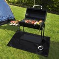 thumbnail image 3 of Aislamiento térmico de la estera de la chimenea debajo de las esteras de la parrilla Equipo impermeable plegable del Bbq JShteea El nuevo, 3 of 9