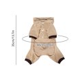 thumbnail image 3 of Cififendec Christmas Reindeer Pet Costume Onesie, 13.7", Soft Warm Hooded Animal Outfit for Xmas Cat Dog Holiday Dressing Up Styling, 3 of 7