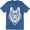 Blue, variant on Spirit Animal Wolf - King Of The Forest Men's T-Shirt