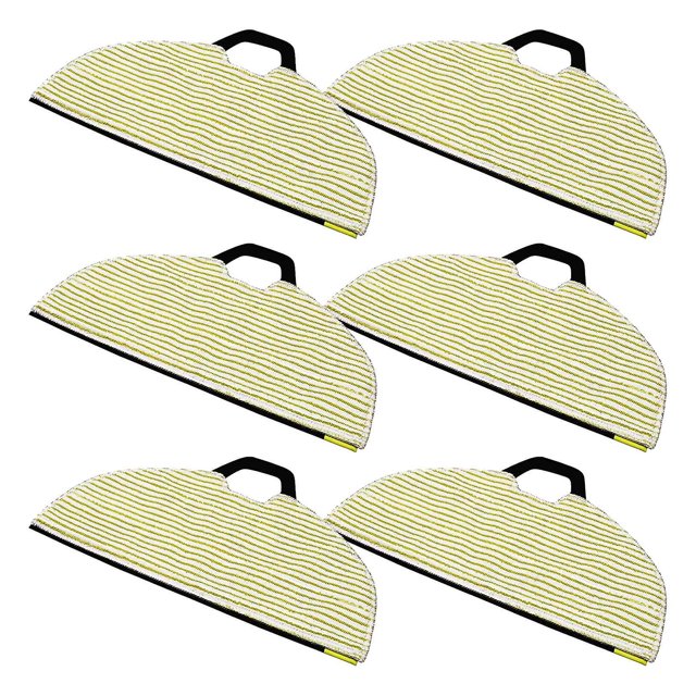 Vacuum Mop Replacement Pads For Shark Rv2001wd Av2001wd Reusable 6pcs