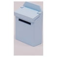 thumbnail image 4 of Masteelf 1 Pc 1 to 12 Ratio Wooden Mailbox DIY Mailbox Miniature Mailbox for Kids DIY Accessories ( Sky- blue ), 4 of 11
