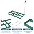 thumbnail image 2 of Drag Harrow 4FT Tow Behind Drag Harrow for ATV UTV – Heavy Duty Driveway Grader with Adjustable Bars & 72 Inch Chain, Landscape Rake for Garden Tractor, Lawn Mower, Green, 2 of 7
