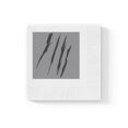 thumbnail image 2 of Effete Feline Claw Marks Scratch White Coined Napkins, 2 of 6