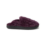Dearfoams Women's Chenille Scuff Slippers