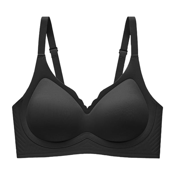 Sujetador sin costuras para niñas con sujetador fino pequeño sin aros - Nylon y spandex, elástico cómodo - Tirantes anchos, se recomienda lavar a mano