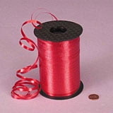Red Spool - 3/16 Crimped Curling Ribbon 500 Yards Spool, RED Color for Gift Wrapping by UFindings