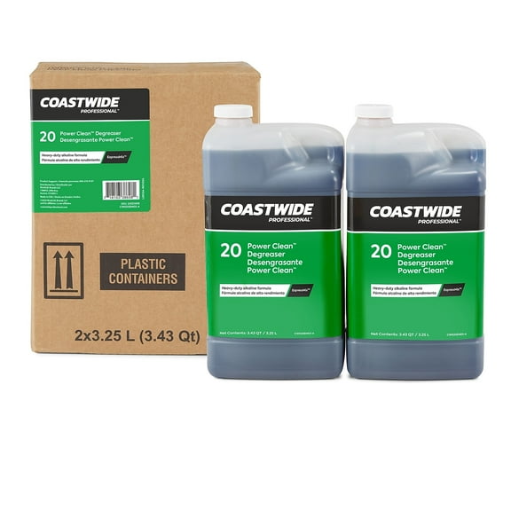Staples Coastwide Professional Heavy-Duty Cleaner and Degreaser Power Clean Concentrate for