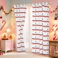 thumbnail image 3 of Manfei Christmas Blackout Curtains Pattern Window Curtains Pack of 2 (38x45 Each), 3 of 6