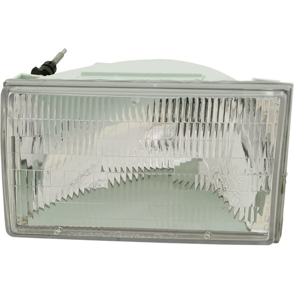 Headlight Compatible With 1990-1994 Lincoln Town Car Left Driver Halogen With bulb(s)