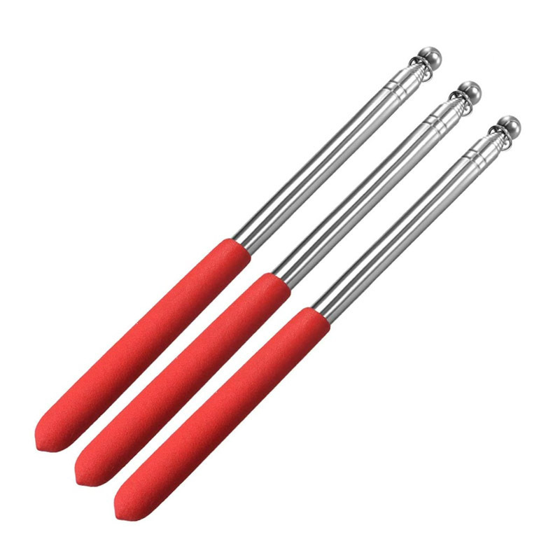 Yozhu 4 Feet (120cm) Telescopic Handheld Flagpoles, Portable Staff With