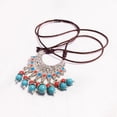 thumbnail image 3 of 1 Pieza Colgantes Borla Nacional Colgante Collar Bricolaje Joyas Arte Bricolaje rojo azul, 3 of 9