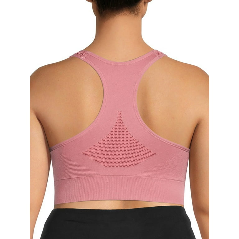 Core 10 Women's Low Impact Seamless Racerback Sports Bra - Size