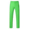 thumbnail image 4 of Zshosam Pants for Men Men's Classic-Fit -Resistant Flat-Front Chino Pant(Light Green,XL), 4 of 4