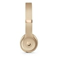 thumbnail image 2 of Beats by Dr. Dre Solo3 Casual Listening Active Noise Cancellation Bluetooth On-Ear Headphones, Gold, 2 of 8