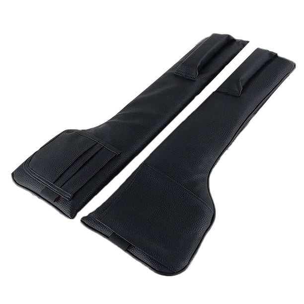 Riwesomey Relleno de espacio para asiento de automóvil Gran capacidad Relleno de espacio para asiento de automóvil Fácil de instalar Consola de cuero de Automoción decorativa y accesorios No.1