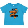 thumbnail image 3 of Inktastic I Wear Orange for My Mommy Multiple Sclerosis Awareness Boys or Girls Baby T-Shirt, 3 of 5