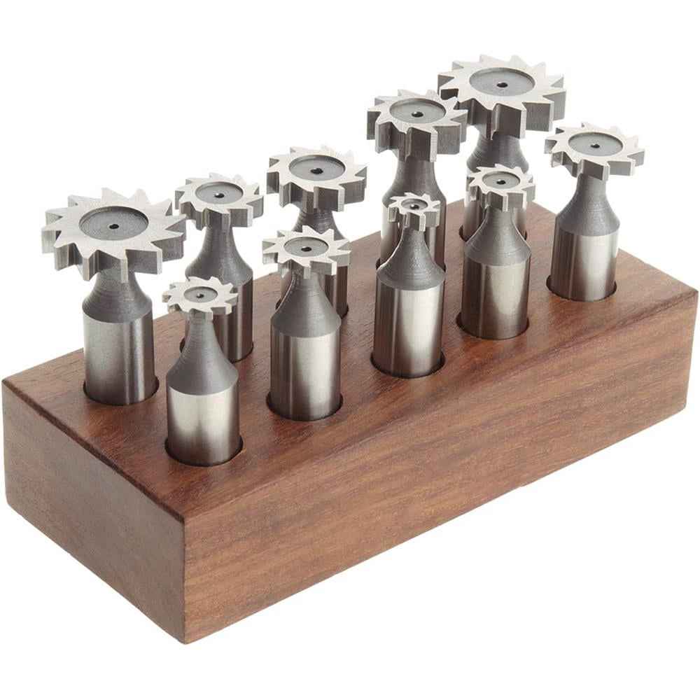 Grizzly H5865 10 pc. Woodruff Key Cutter Set - Walmart.com