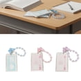 thumbnail image 2 of Sturdy Acrylic Keychain with Butterfly Designs and Clear Card Pocket for Organization, 2 of 9