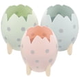 thumbnail image 2 of 3pcs Soporte de lápiz Pen Dinosaurio Decoración de huevos Magno de maquillaje Cepillo de maquillaje para escritorio, 2 of 3