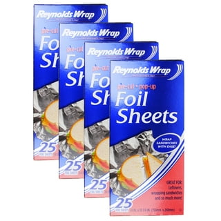 DHG Professional Pre-Cut Aluminum Foil Sheets, Foil Pop Up Sheets, 12x12 Inches, Box of 500 Sheets (1)
