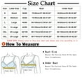 thumbnail image 3 of Clearance Under 5 UsYezik Daisy Bras for Older Women Comfort No Underwire Bras Stretch Wireless Bra Comfortable No Underwire Bras Soft Smoothing Bra Women Gift, 3 of 3