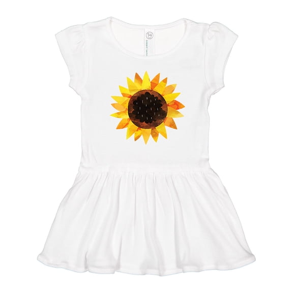 Inktastic Summer Sunflower Girls Toddler Dress