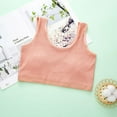 thumbnail image 4 of 3 Pack Seamless Bra Girls Bra Comfort Solid Color Breathable Sports Bra Girls Training Bra, 4 of 5