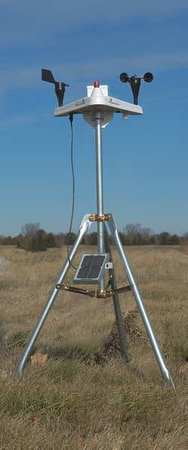 Weather Station w Anemometer, Weatherhawk, 240 by WEATHERHAWK