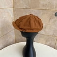 thumbnail image 6 of CoCopeanut Beret Cap New Autumn Winter Hat Caps for Men Women Adjustable Ivy Newsboy Flat Cap High Quality Solid Knitted Hat Berets Gifts, 6 of 6