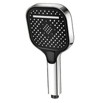 YIMWNYI High-Pressure Handheld Showerhead with 3 Spray Modes, Anti-Clog Nozzles, Powerful Pressurization for Low Water Pressure, Easy Installation, Universal Fit - Perfect for Elderly & Kids