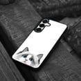 thumbnail image 4 of WIRESTER Shockproof Soft Rubber Cover Case for Samsung Galaxy S25+ / S25 Plus 6.7" 2025, Animal White Silver Point Ragdoll Cat, 4 of 5