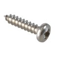 thumbnail image 1 of Forgefix Self-tapping Screws, Pozi, Pan Head, A2 Stainless Steel, 1 of 2