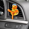 thumbnail image 2 of （Apeach）Shenrongtong Cartoon Car Air Fresheners Yellow Duck Pilot Car Diffuser Rotating Propeller Air Outlet Vent Fresheners Vent Clip Air Fresheners for Cars, 2 of 5