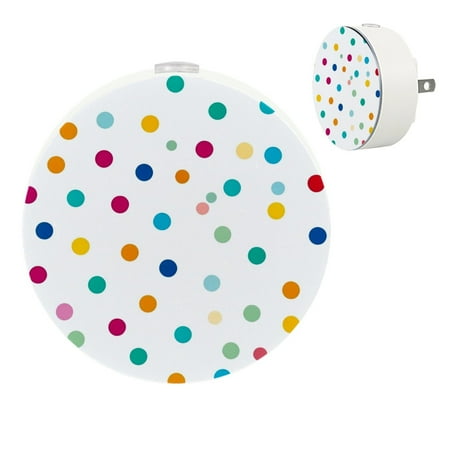 

YZUOUZY Night Light LED Lamp Small Lamps Set of 2 Bright Hand Drawn Dots