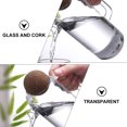 thumbnail image 2 of 1pc Cork Glass Tea Kettle Thick Glass Teapot Juice Jar Tea Pitcher for Home Use, 2 of 8