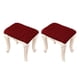 thumbnail image 5 of Billuyoard Funda elástica para taburete de tocador, experiencia de lujo y comodidad como nunca antes, color rojo vino, 2 pack/lote vino rojo 2Conjunto, 5 of 6