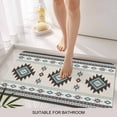 thumbnail image 3 of Southwest Ethnic Door Mat&nbsp;Indoor Outdoor Entrance,Non Slip Small Rug for Kitchen Bathroom Entryway Rug,Boho Aztec Tribal Abstract Aesthetic Washable Doormat Floor Mat 16x24 Inch, 3 of 8