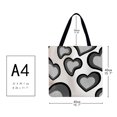 thumbnail image 1 of Bolsas De Mensajero Bolsa bandolera simple de compras ecológico de lona informal Satchel con cremallera para hombres y mujeres Sywqhk Para Estrenar, 1 of 8