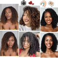 thumbnail image 2 of Datanala Yanky Twists Crochet Braiding Hair 14 Inch 9 Packs Crochet Hair with Curls Micro Spring Twists Crochet Hair Pre-looped Curly Crochet Braids Hair E, 2 of 6